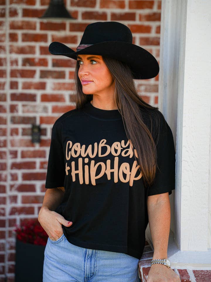 COWBOYS & HIP HOP T-SHIRT voor wholesale door Summer Tees