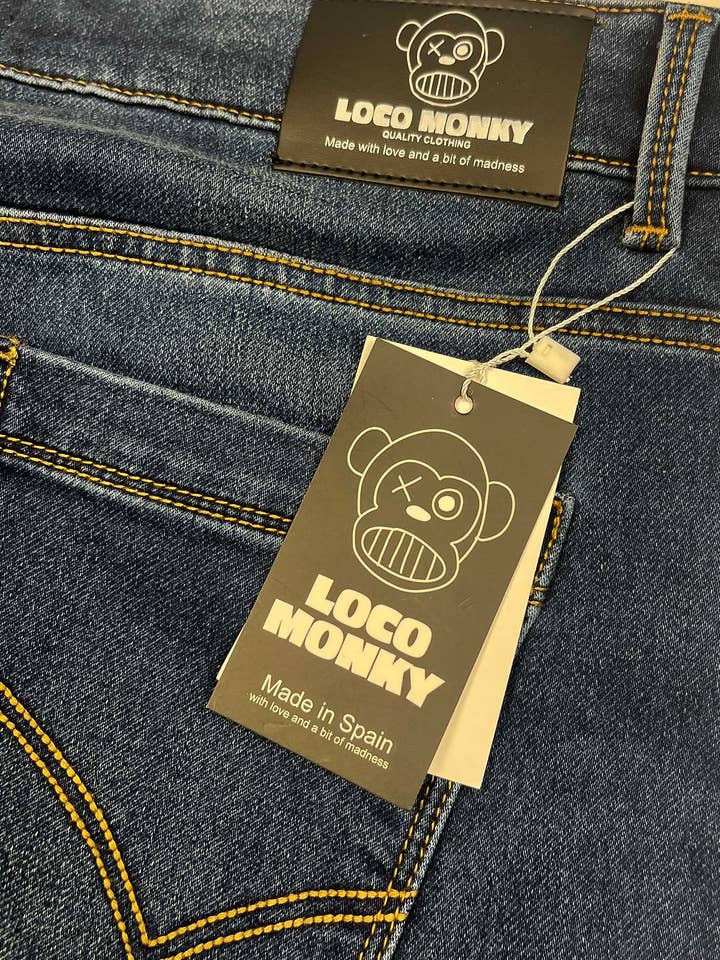 LAVADO Men's Gorilla Jeans by Loco Monky for wholesale on Faire4
