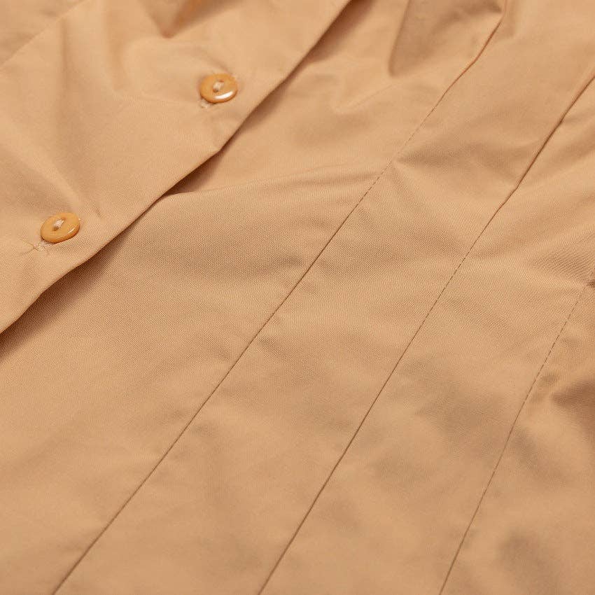 Marayn - Wholesale Blouse - Women's - French Chic Spring Blouse Shoulder Cut Lantern Sleeve22