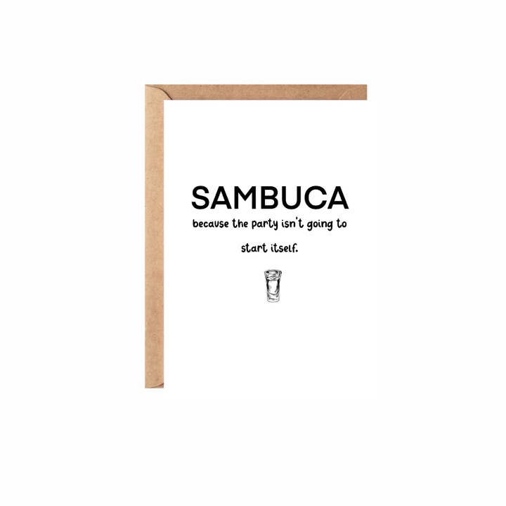 Sambuca voor wholesale door What She Said