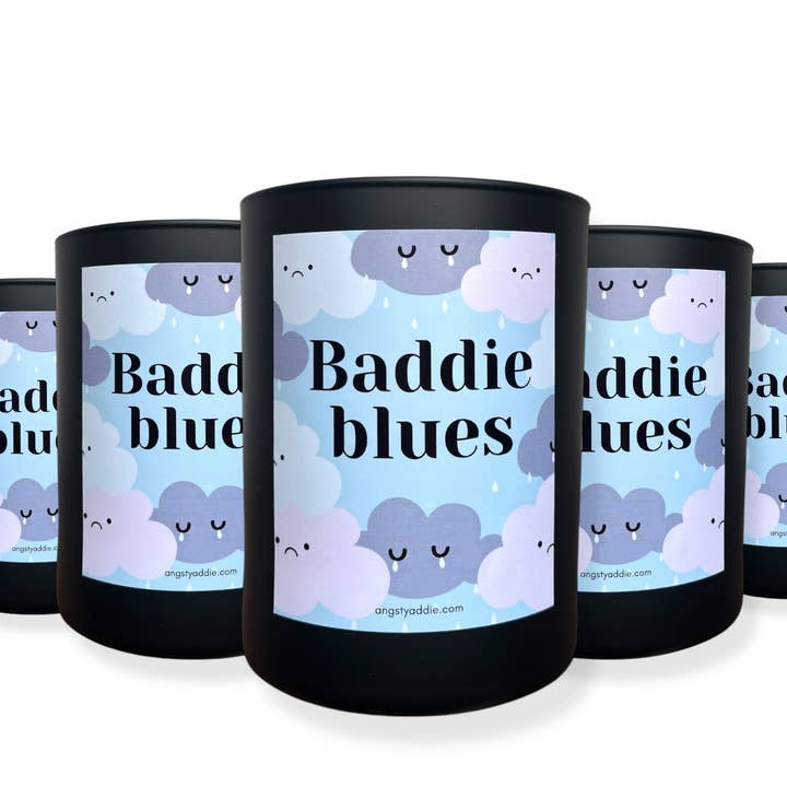 Angsty Addie - Wholesale Jar/Filled Candle - Funny sympathy gift, funny grief gift, mental health candle 2