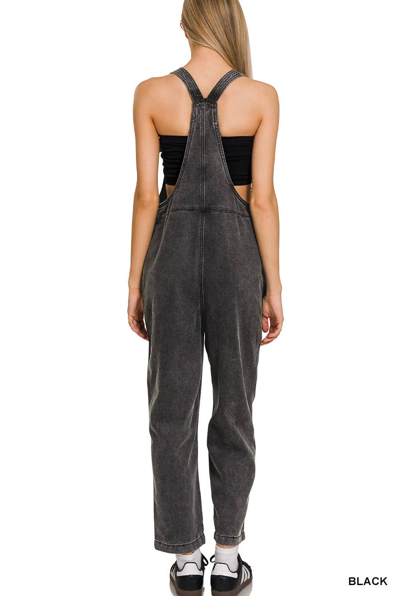 42POPS – Großhandel Overall – Damen – .Gewaschene Double-Gauze-Overalls mit weitem Bein12