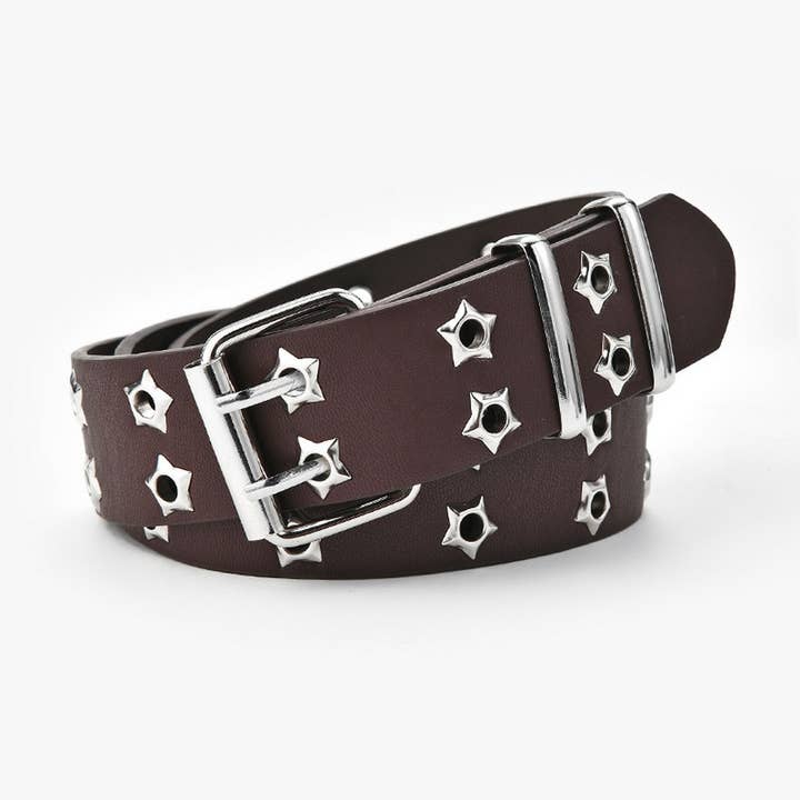 ACCITY - Wholesale Belt - Women's - 2024 NEW HOLLOW PUNK CASUAL BELT_CWABE0609