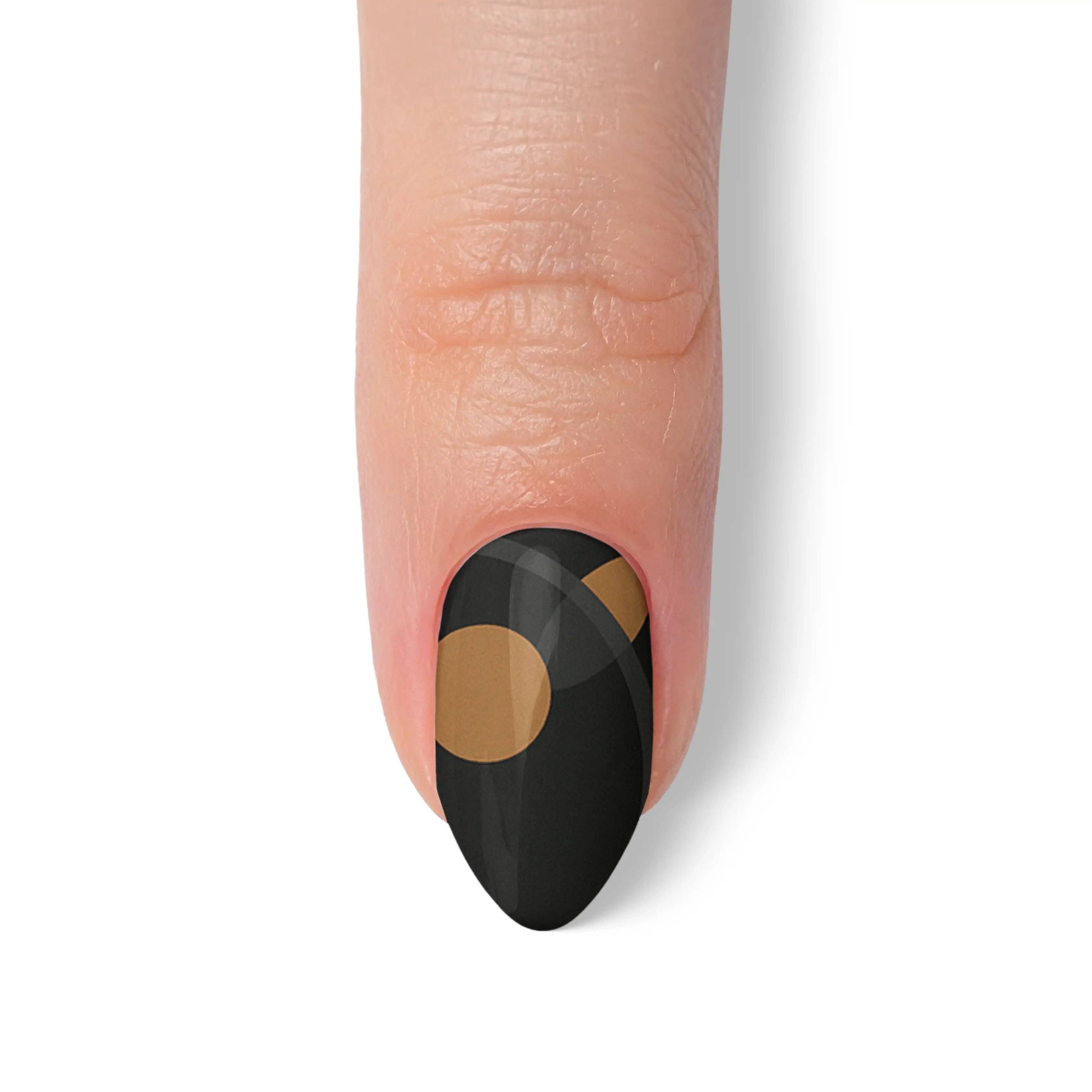 FYNE BODY - Wholesale Press-on/fake nails - Midnight Sunbeam Black Summer Press-On Nails12