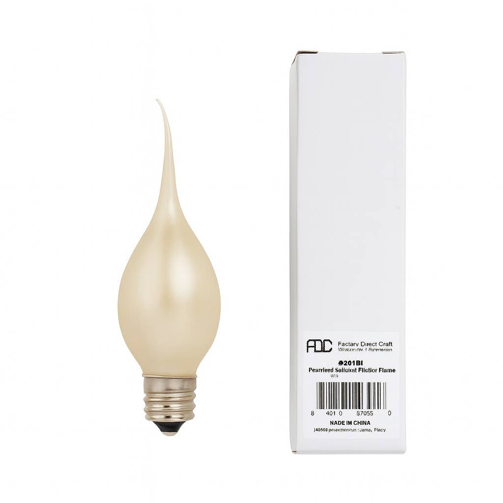 Factory Direct Craft - Vente Ampoule/spot - Ampoule à flamme vacillante en silicone champagne nacré3