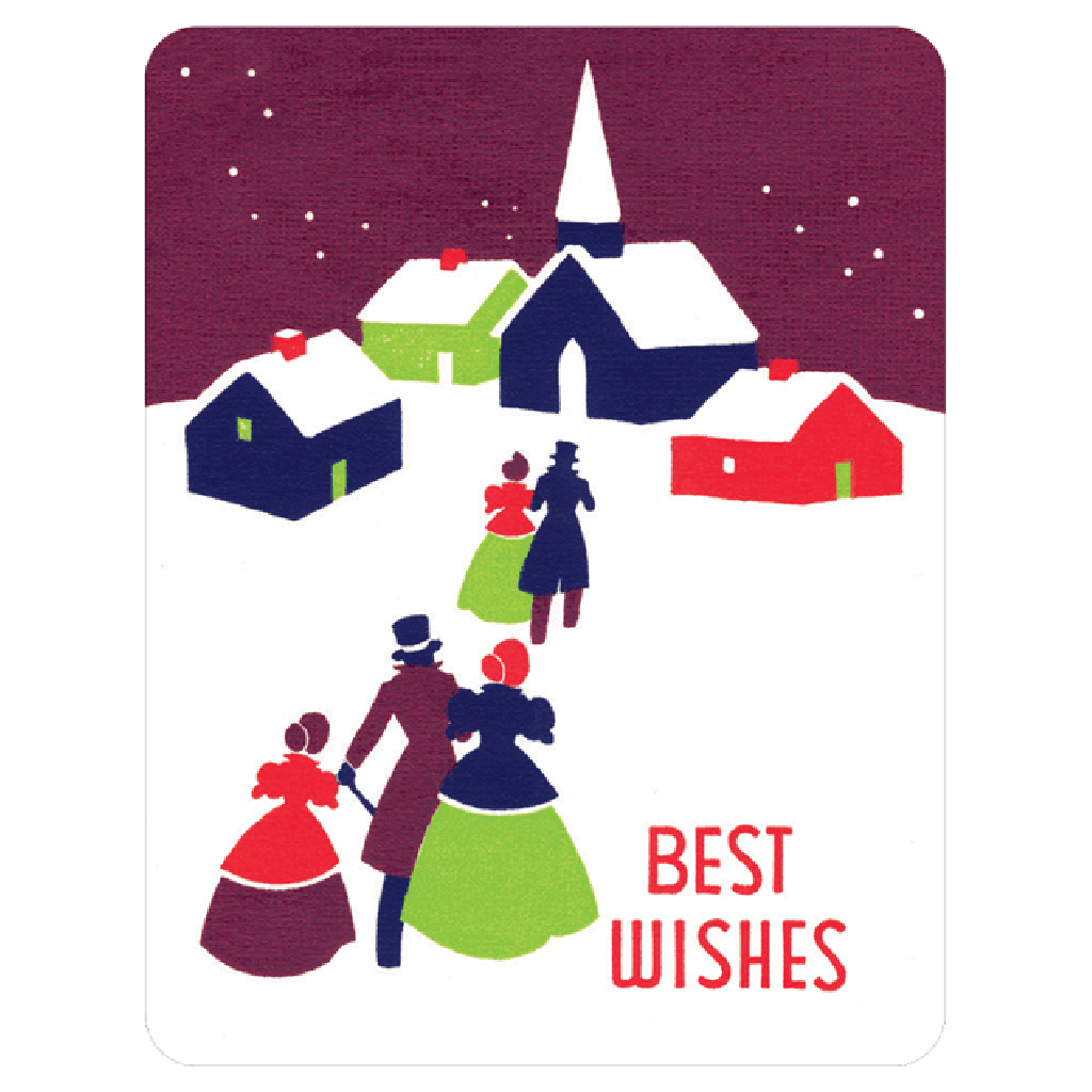 Laughing Elephant - Wholesale Sticker - Vintage Christmas - Holiday Sticker Box5