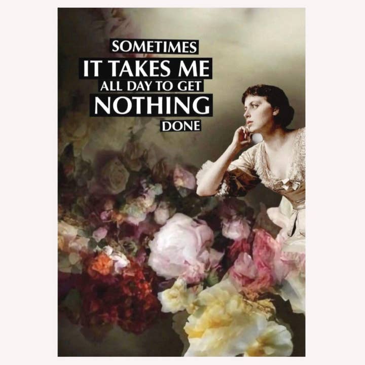 Postal Statement "Para Não Fazer Nada", A6 por atacado de HERZallerliebste…von anderer ART