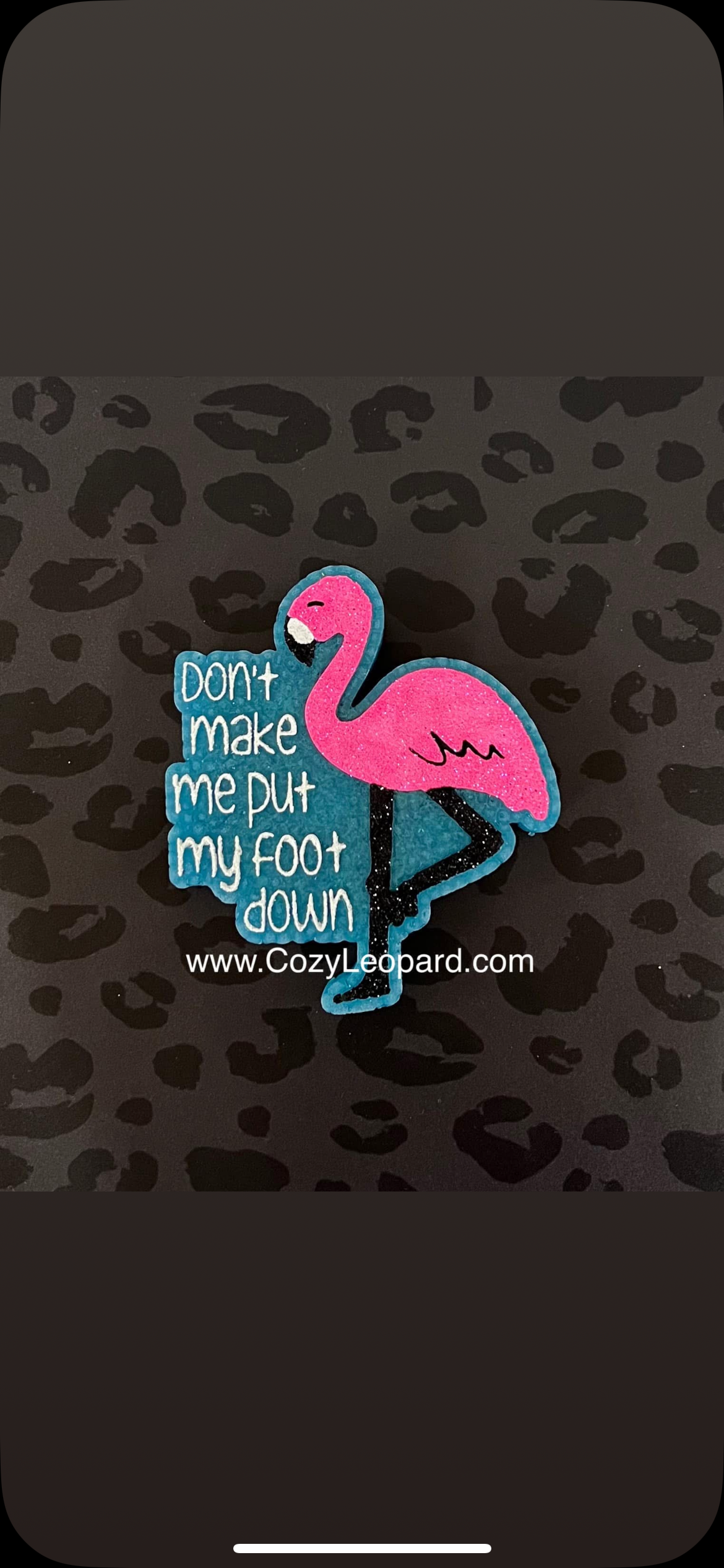 Cozy Leopard Boutique - Wholesale Car Freshener - Women's - Don’t Make Me Put My Foot Down Car Freshie1