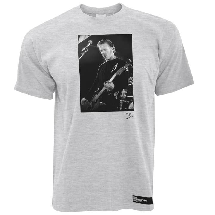 Rock Photographers Collective - Wholesale T-Shirt (Graphic) - Men's - James Hetfield - Metallica Men's T-Shirt4