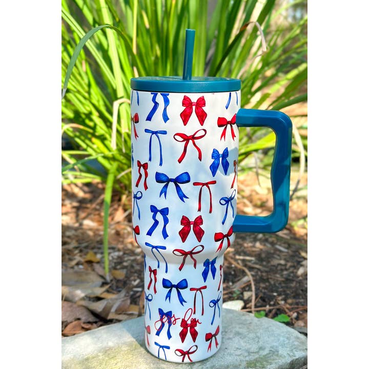 Multi Little Miss Independence Tumbler for wholesale on Faire