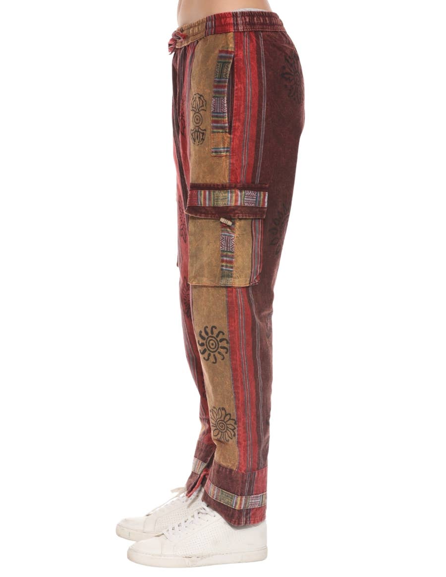 The Collection Royal / Royal Handicrafts - Wholesale Pants - Women's - Cotton Washed Boho Hippie Genie Pants32