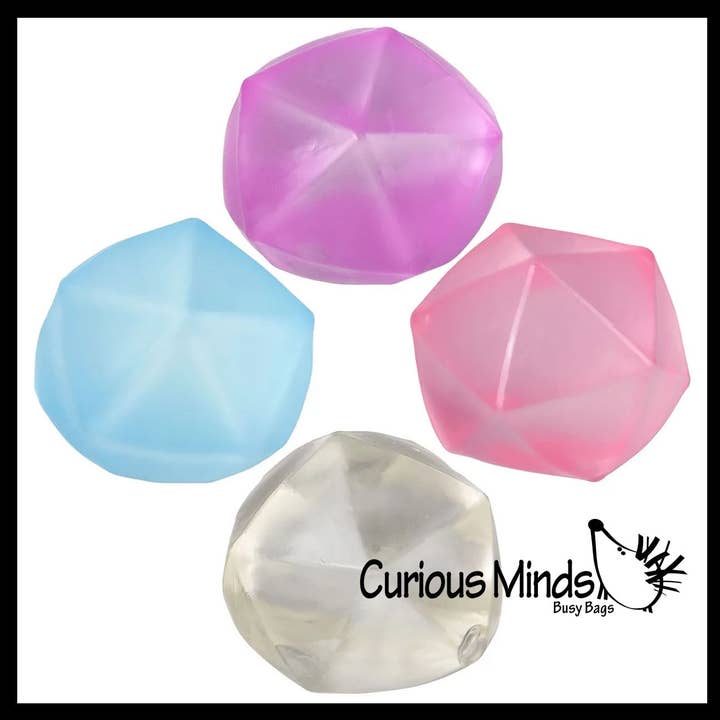 1 Sugar Diamond Shaped Ball - Thick Glue/Gel Syrup for wholesale by Curious Minds Toys