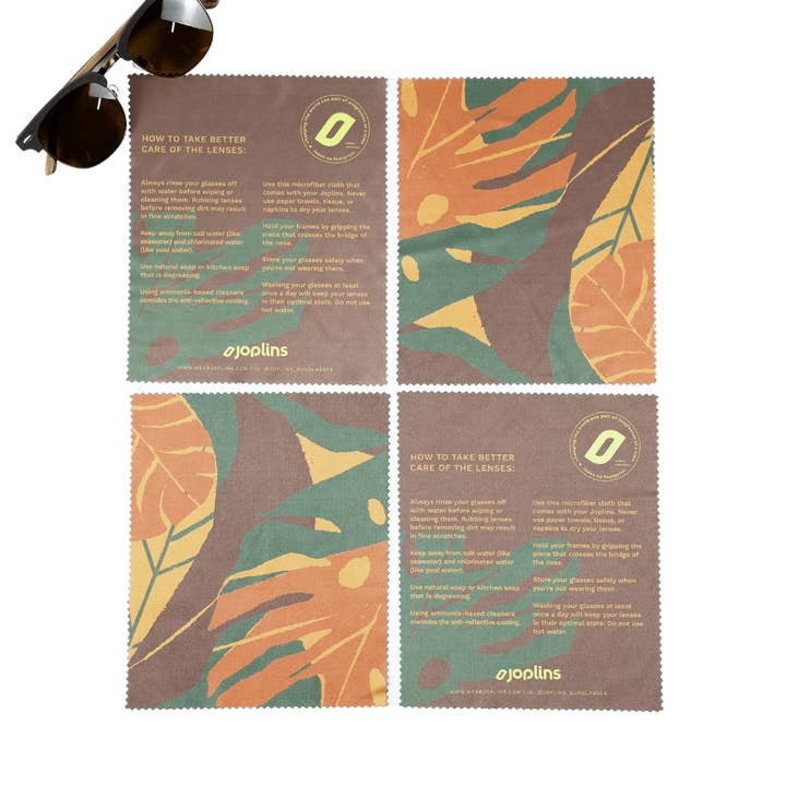 JOPLINSĀ® - Wholesale Sunglasses/Eyeglasses Strap - Unisex - Microfiber Sunglasses Cloth0