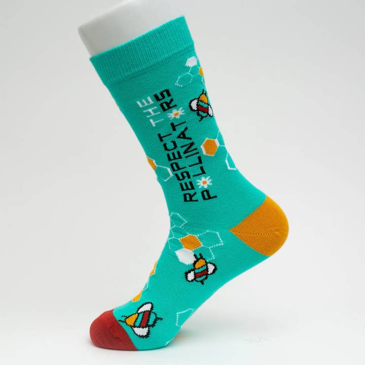 Socks To Be You - Wholesale Socks - Unisex - Respect The Pollinators Socks