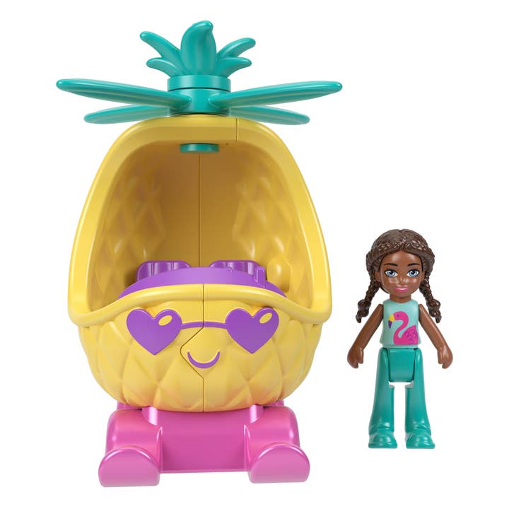 Toysmith - Wholesale Toy Set - Kids - Mattel Polly Pocket Pollyville Cars 2-Pack