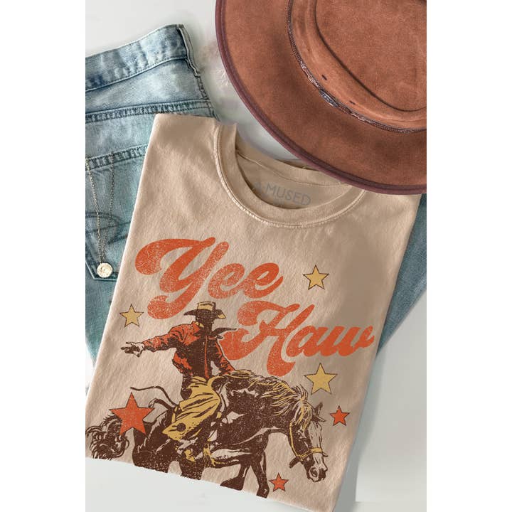 Ye Haw COWBOY por atacado de Amused by Blue