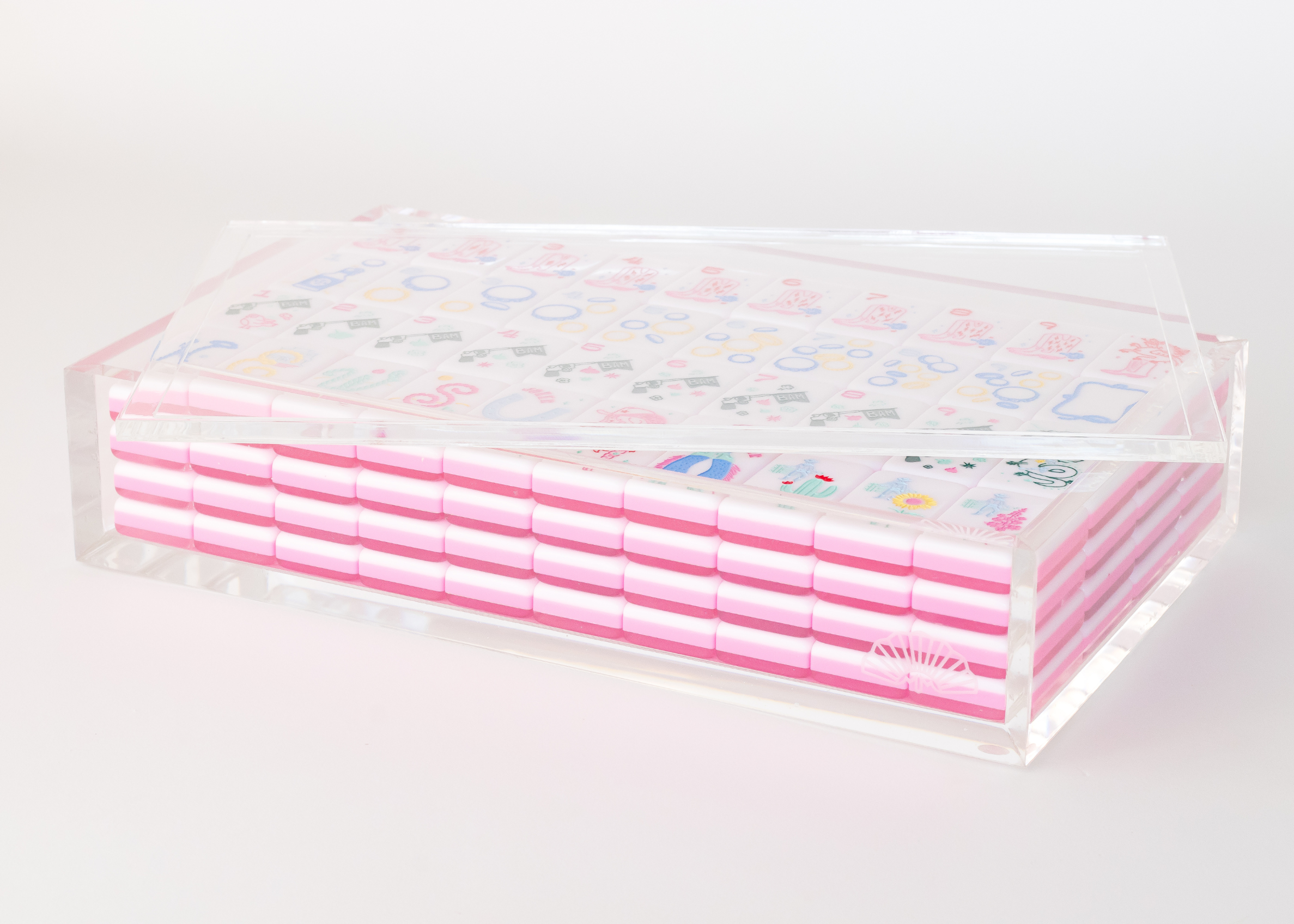 Miss Mahjong - Wholesale Decorative Box - Classic Acrylic Box3