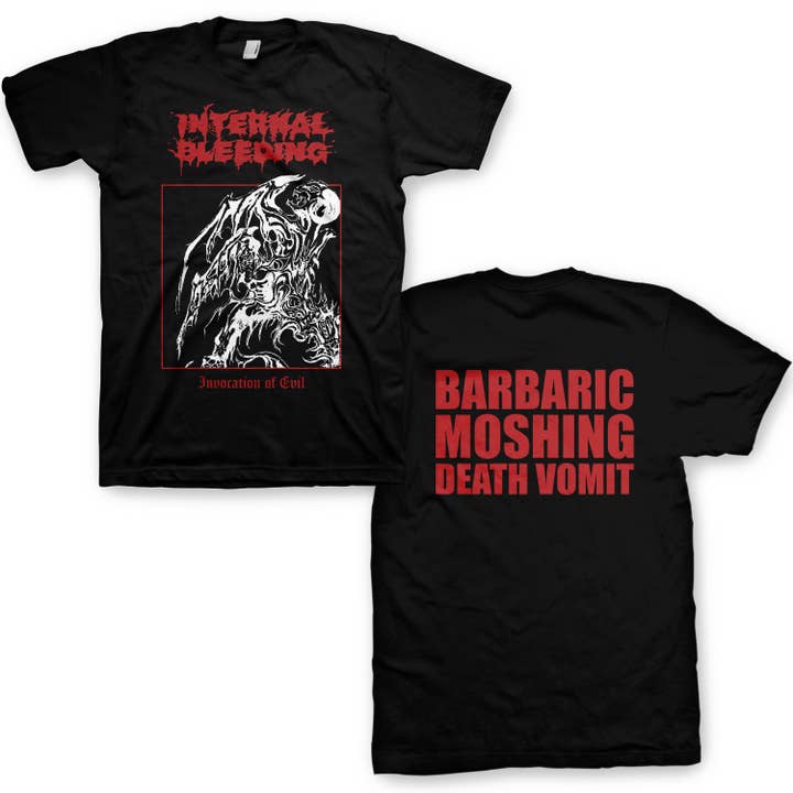 Internal Bleeding - Invocation of Evil - Graphic Tee for wholesale by Manic Merch