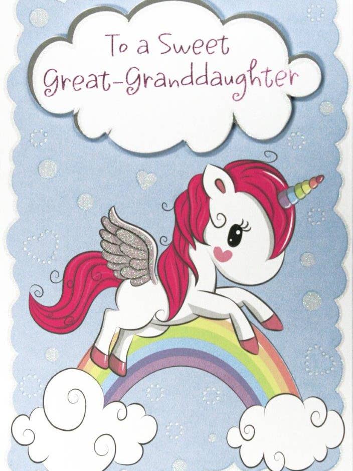 RDG Birthday Cards - Great Granddaughter (3pk) 11723 for wholesale by A-Line Greetings