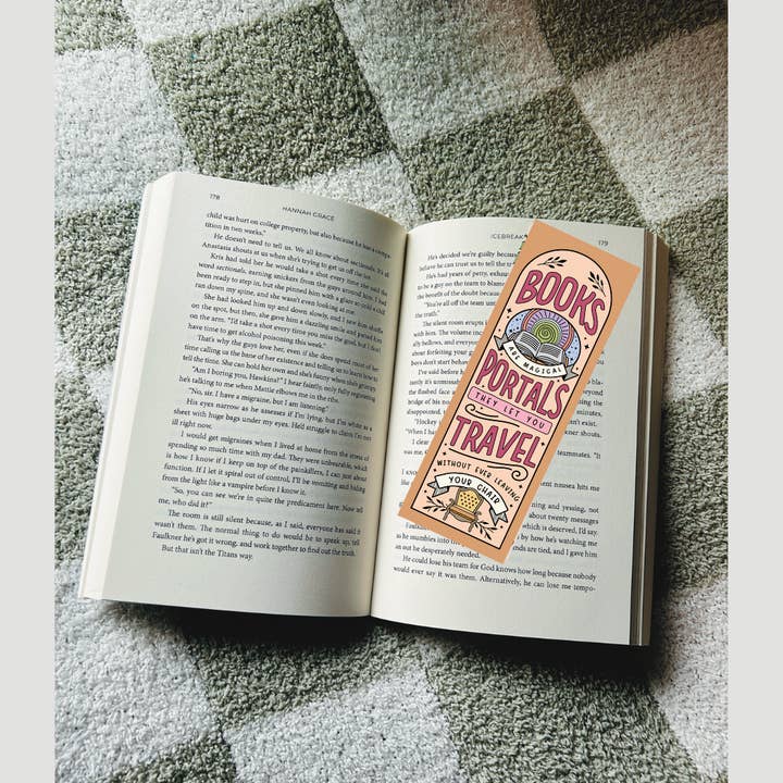 Books Portals And Travel Bookmark for wholesale by S and S Stickers