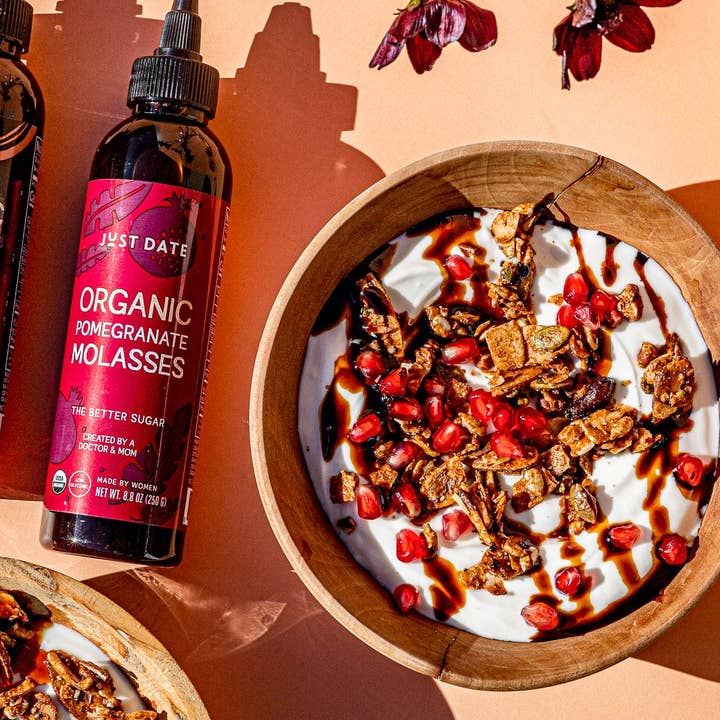 Just Date – Engroshandel Sirup med smag – Bare Granatæble Melasse Gallon5