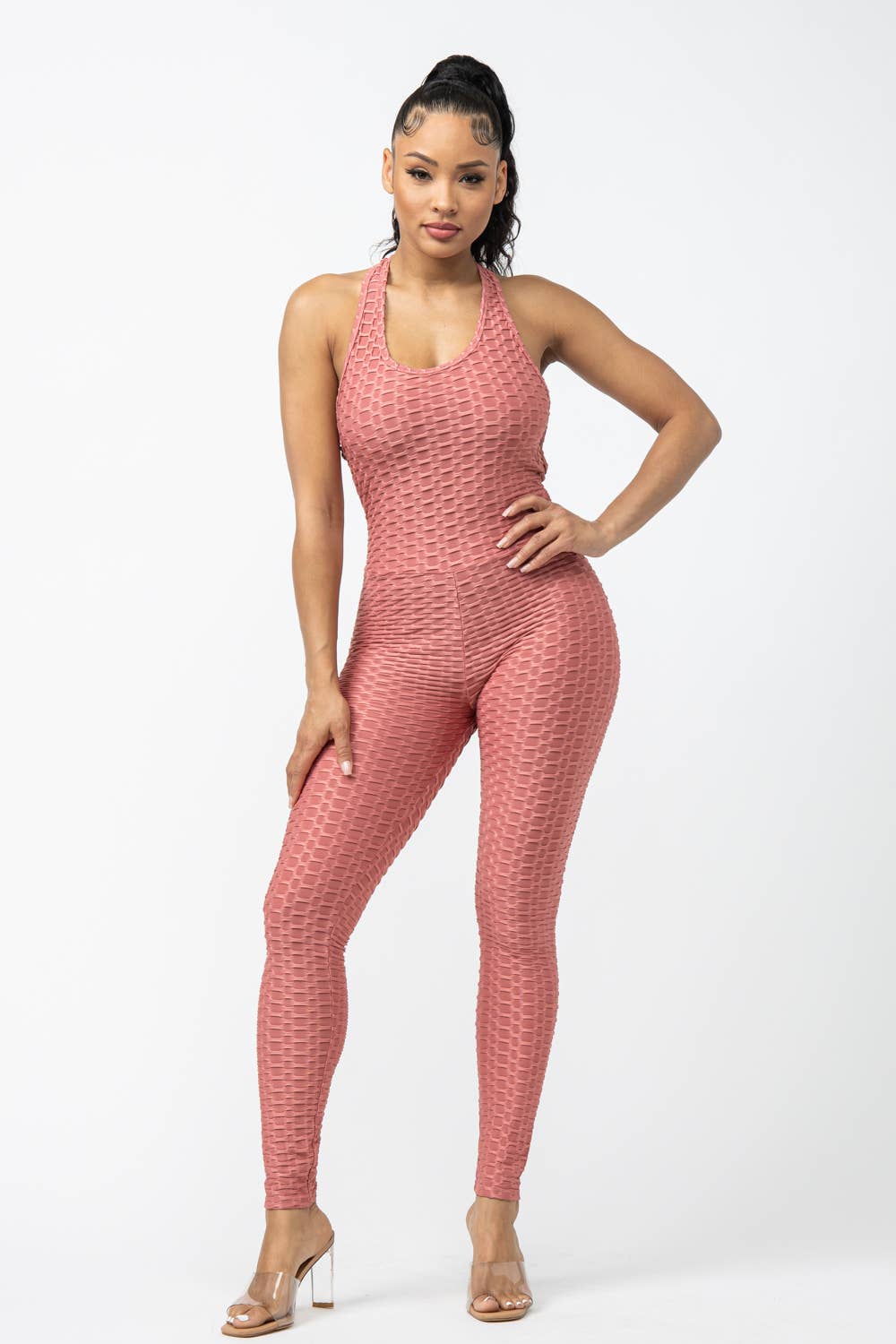 Julia by LoveJ – wholesale Jumpsuit - Dam – Ärmlös Cross tillbaka jumpsuit7