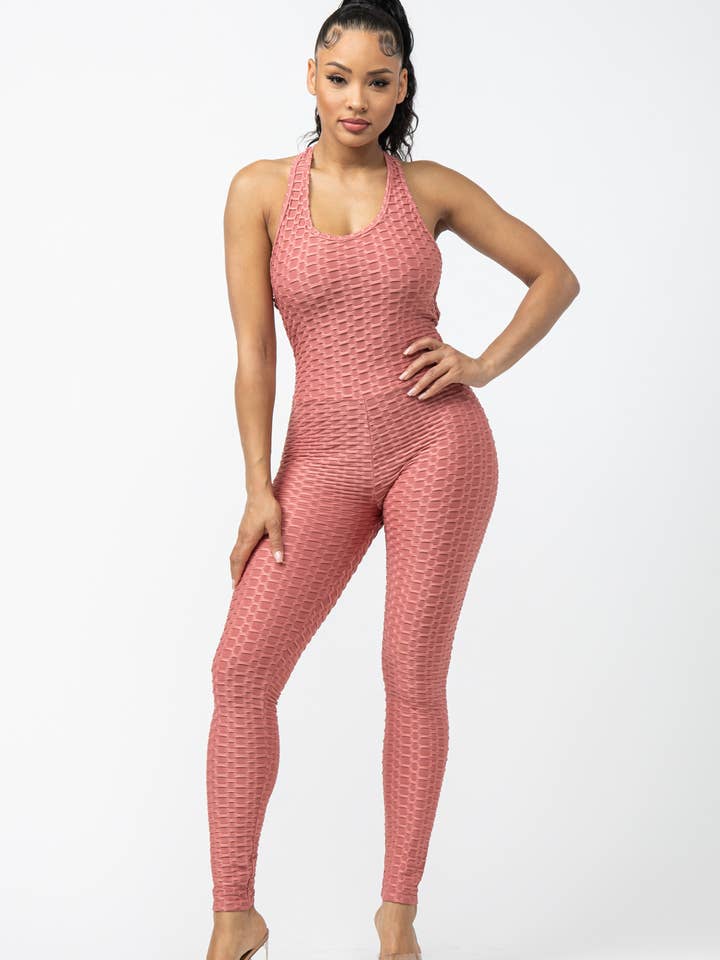 Julia by LoveJ – wholesale Jumpsuit - Dam – Ärmlös Cross tillbaka jumpsuit7