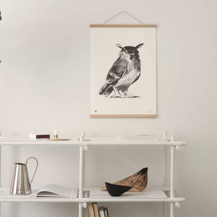 Teemu Järvi Illustrations - Vente Affiche d'art - Impression d'art hiboux 11,8 po x 15,7 po1