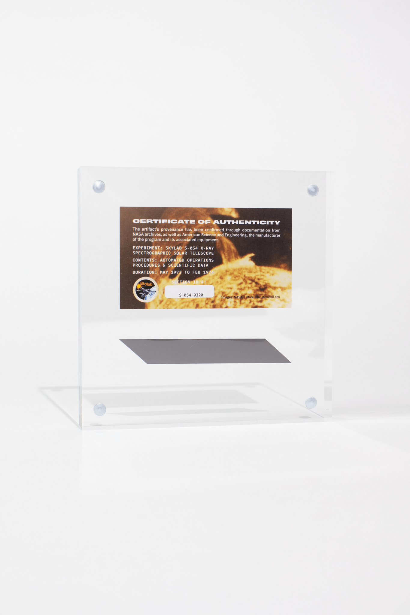 Stemcell Science Shop - Venta al por mayor Artículo decorativo de mesa - Sección del programa informático Skylab de la NASA4