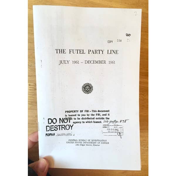 Futel Party Line Zine #2 for wholesale by Microcosm Publishing & Distribution