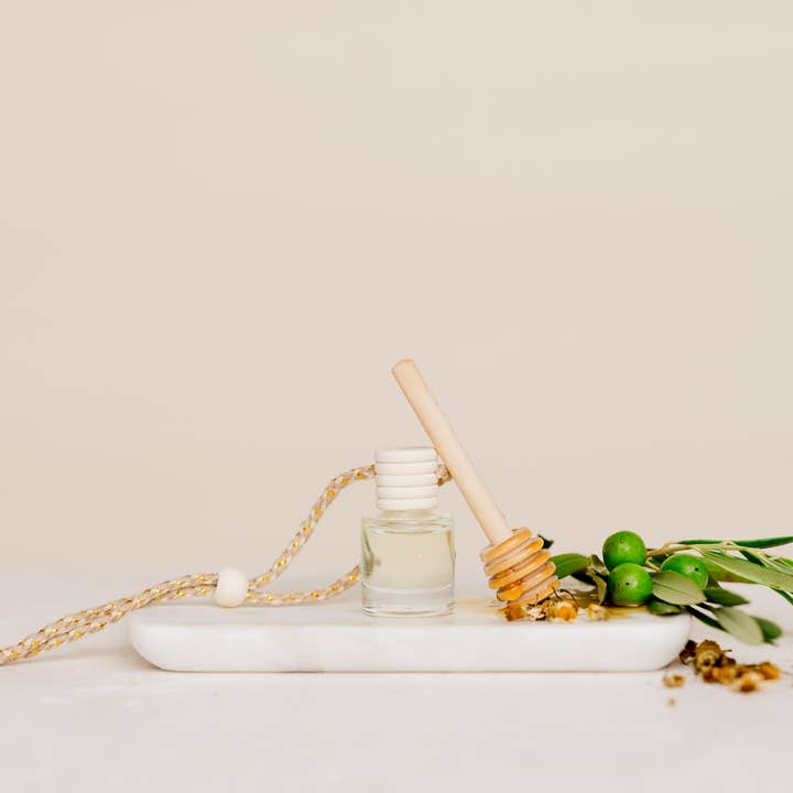 White Tea Car Diffuser – Sweet Floral & Earthy Musk for wholesale by Ivy & Sage Collection