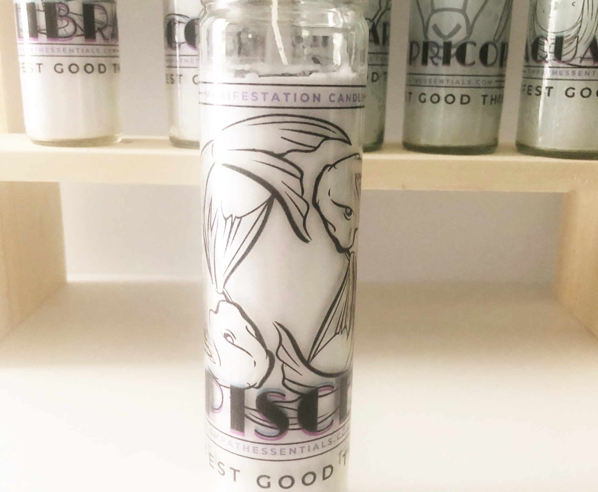 Empath Essentials - Wholesale Votive Candle - 8" Manifestation Candles5