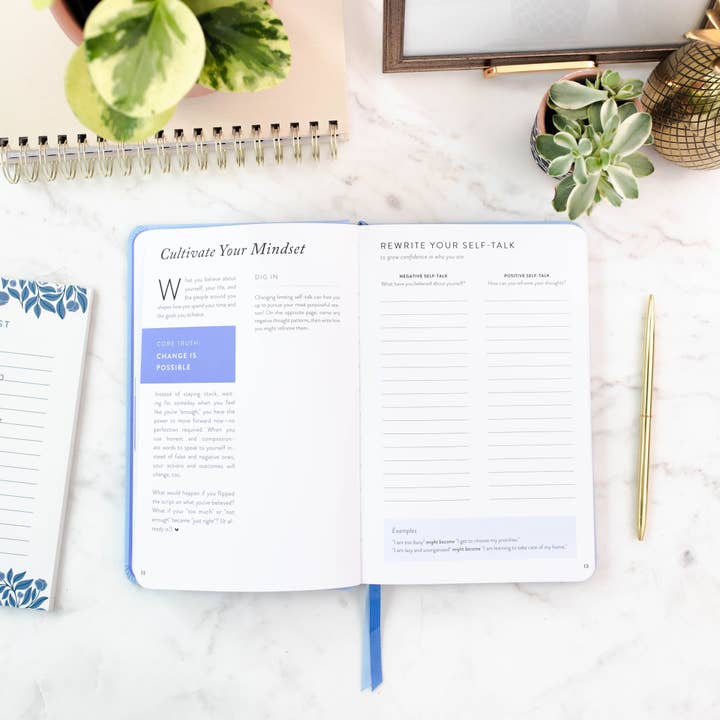Cultivate What Matters - Wholesale Planner - Fresh Start Daily Goal Planner | Hydrangea Casebound