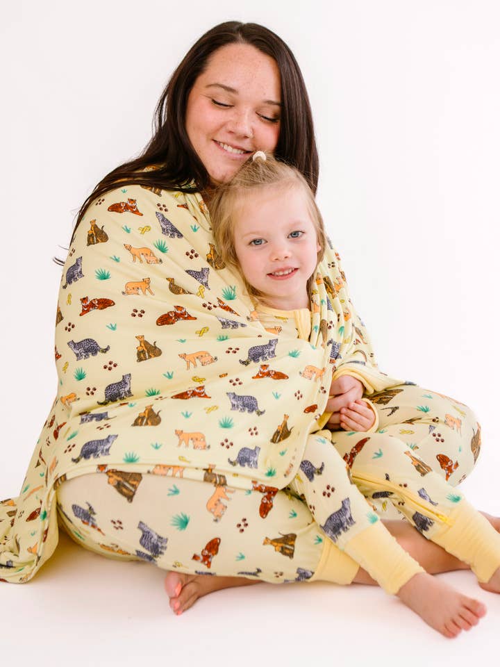 Manta de Bambu Tripla Camada para Câncer de Infância por atacado de Popoki Pajamas