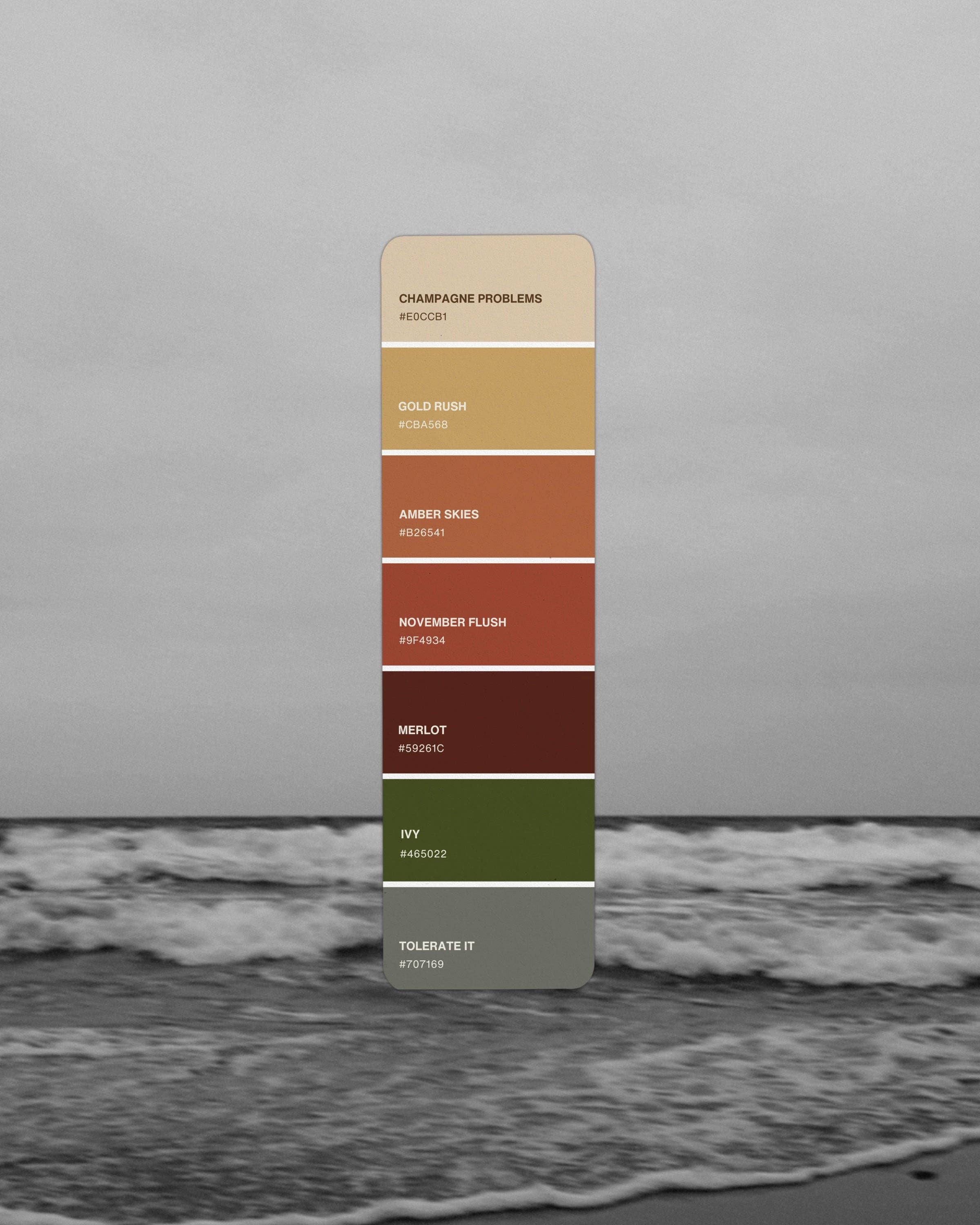 Cloud Milk Studio - Vente Marque-page - Marque-page Échantillon de Peinture de l'Ère Evermore