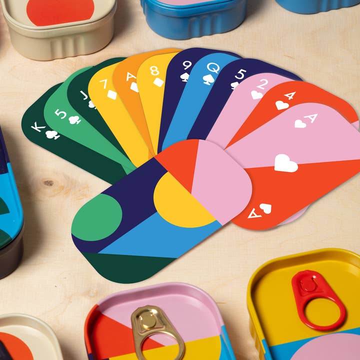 Block Design - Wholesale Playing Cards - Tinned Goods - Playing Cards