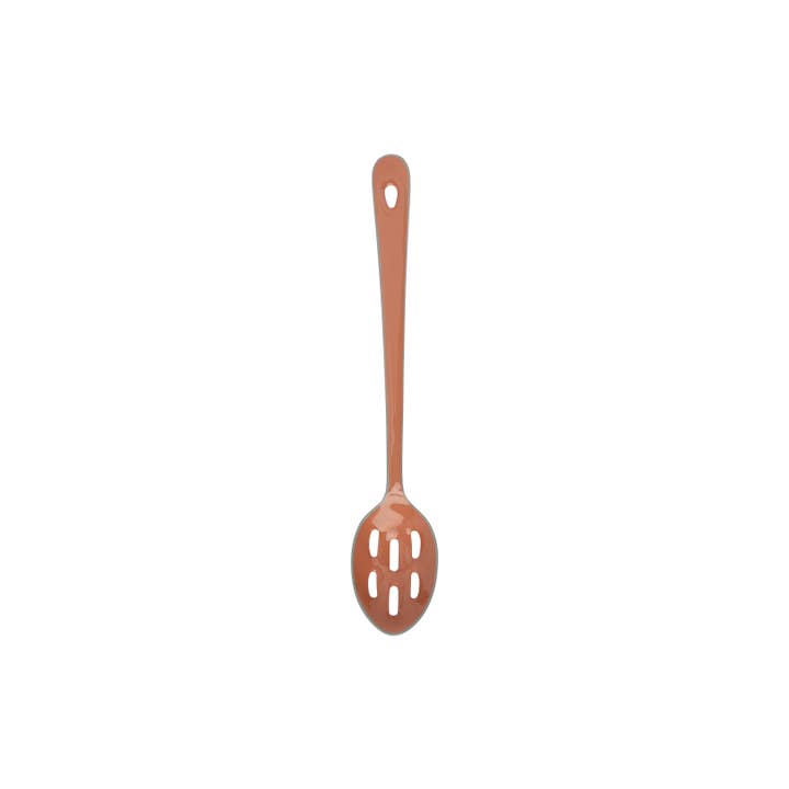 Harlow Bright Slotted Spoon, Raspberry for wholesale by Be Home US