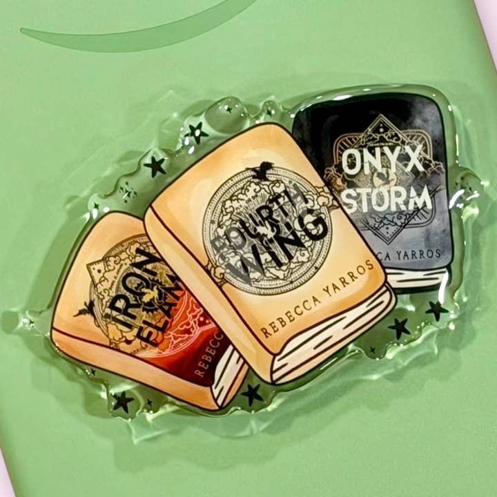 Fourth Wing Kindle/Phone Grip for wholesale by Posh Paperie