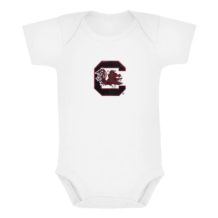 Creative Knitwear - Wholesale Bodysuit (Non-Footed) - Baby - South Carolina Gamecocks Infant Bodysuit: Embroidery