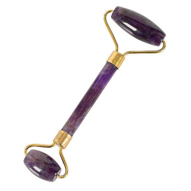 Amethyst Face Roller for wholesale by Papillon Organic