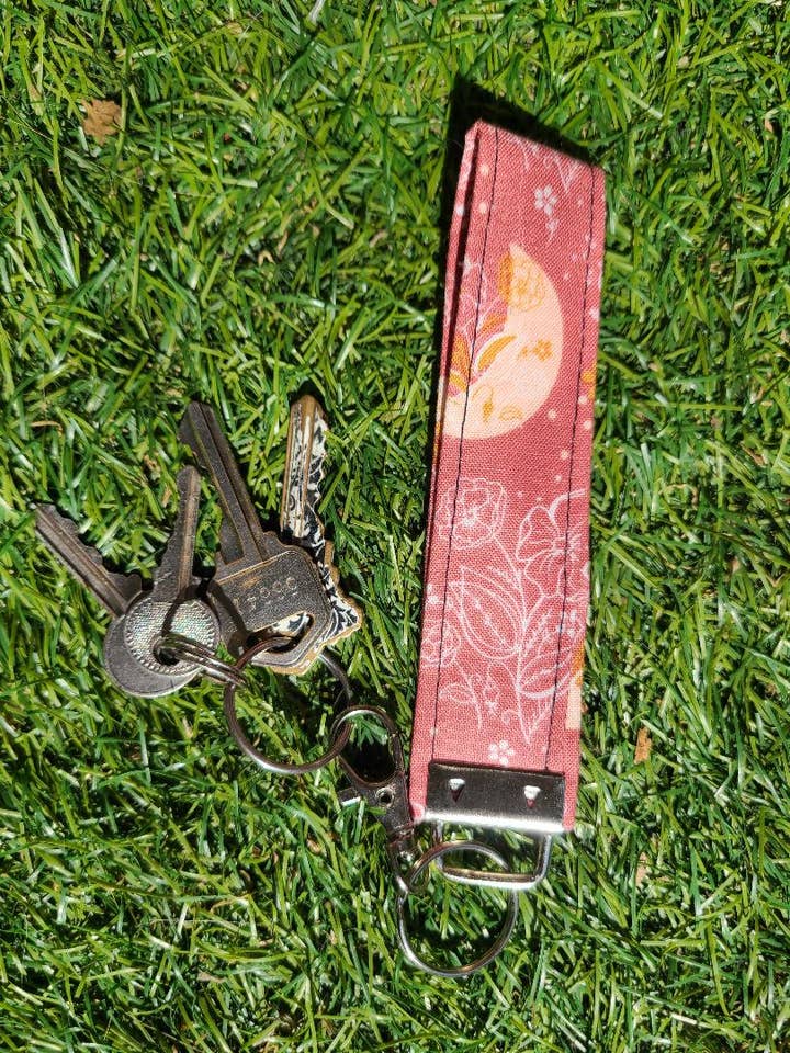 Celestial Keychain Wristlet for wholesale by Harlow's Garden Gifts