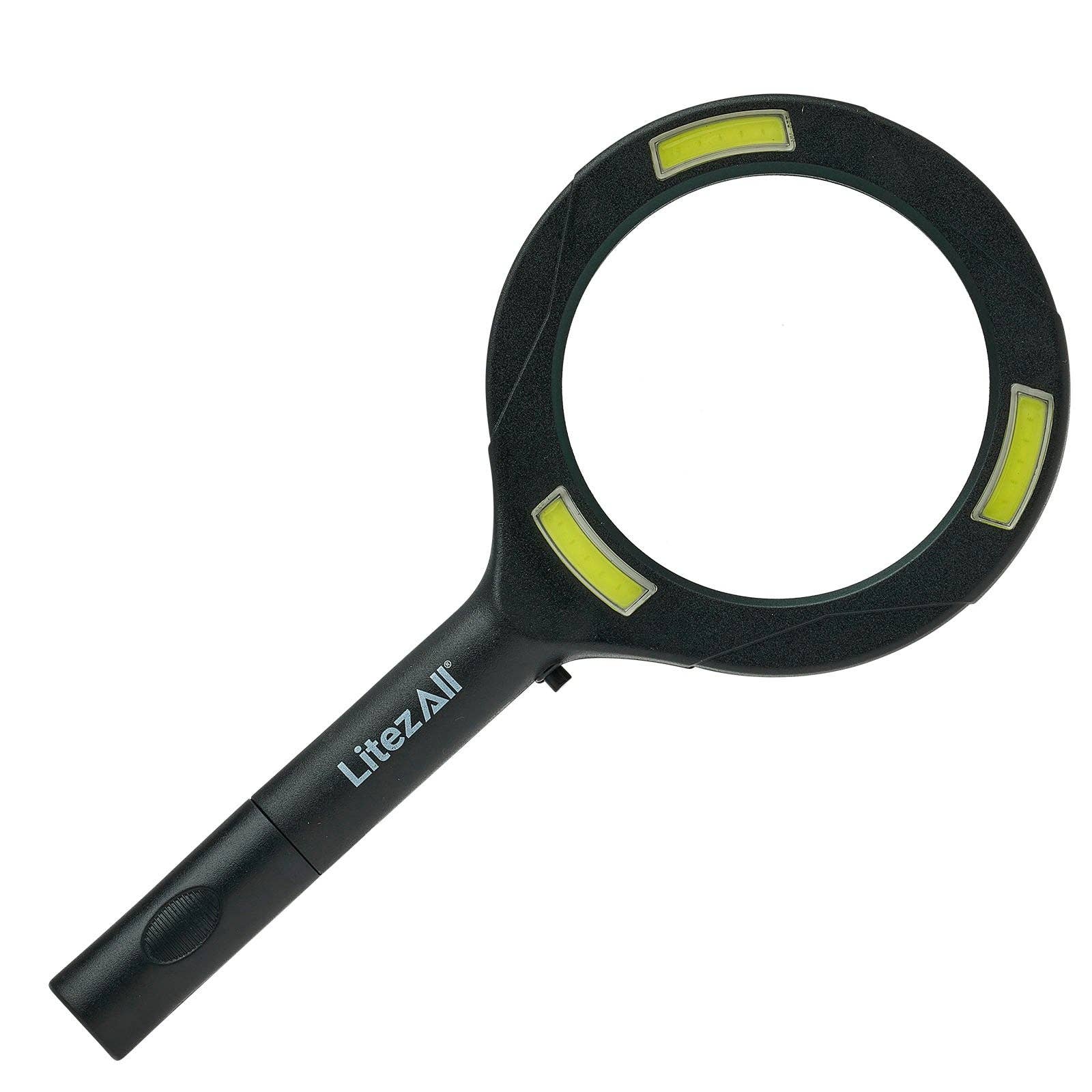 LitezAll - Wholesale Magnifying Glass - LitezAll COB LED Lighted Hand Held Magnifying Glass24