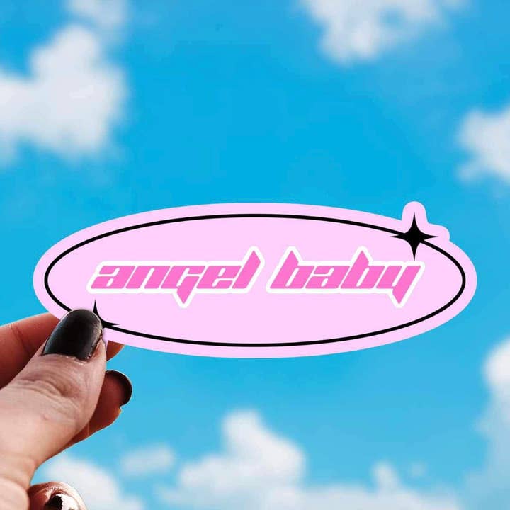 Pretty Toxic Stickers - Wholesale Sticker - Y2k 90s Vending Machine Sticker - Angel Baby