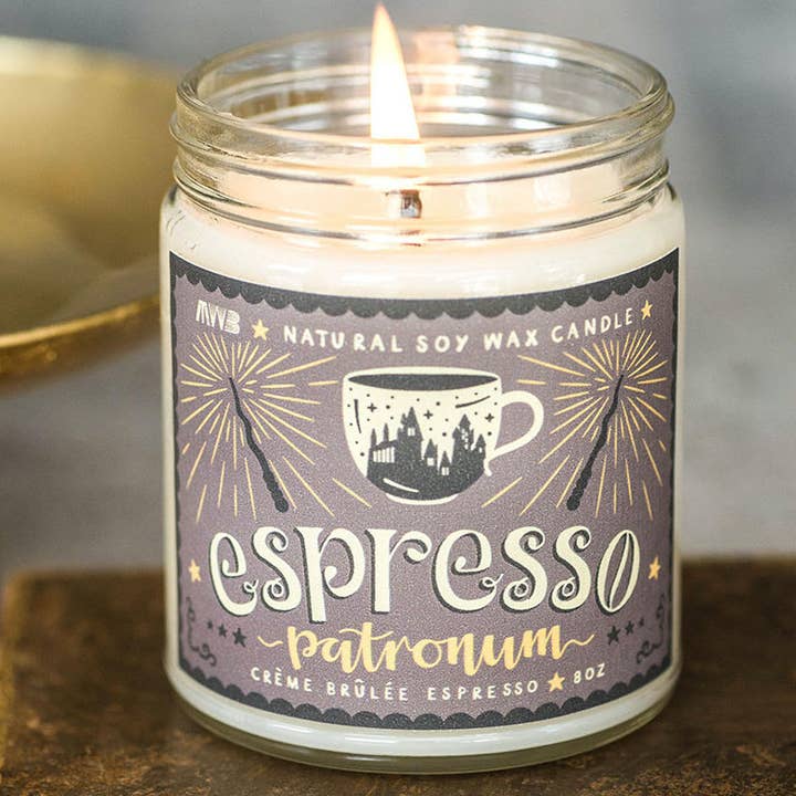 Espresso Candle - Coffee Soy Candle / Book Lover Candle for wholesale by My Weekend is Booked