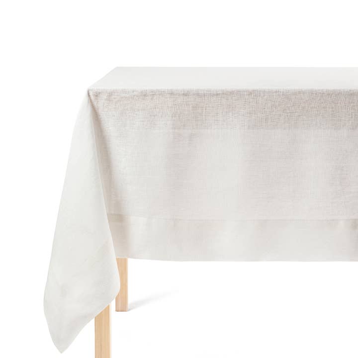 over&back - Wholesale Tablecloth - 100% Linen Tablecloth – 70x108
