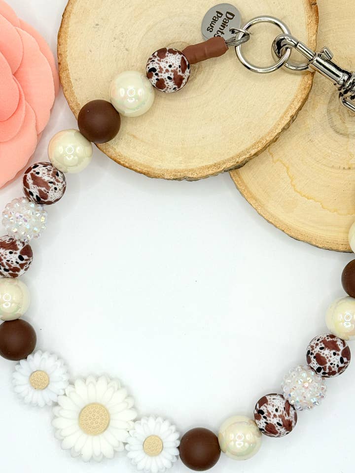 Daisy Duke | Collier pour chien perlé pour la vente par Dainty Paws