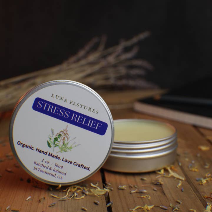 Salve Calmante Stress - 2oz por atacado de Luna Pastures