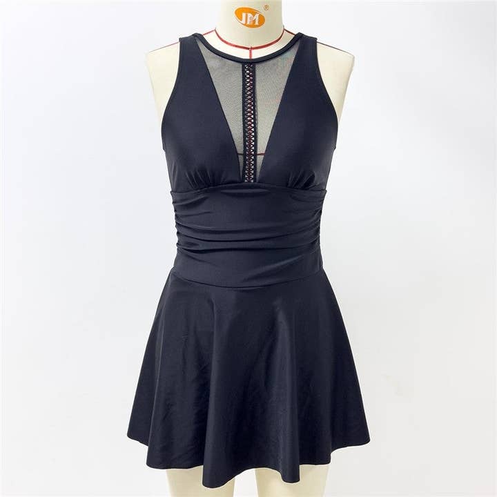 Banho Split Color Plus Size Split por atacado de FurDecoration