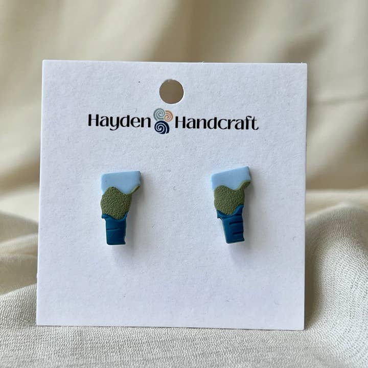 Hayden Handcraft - Wholesale Stud/Post Earrings - Vermont Landscape Studs3