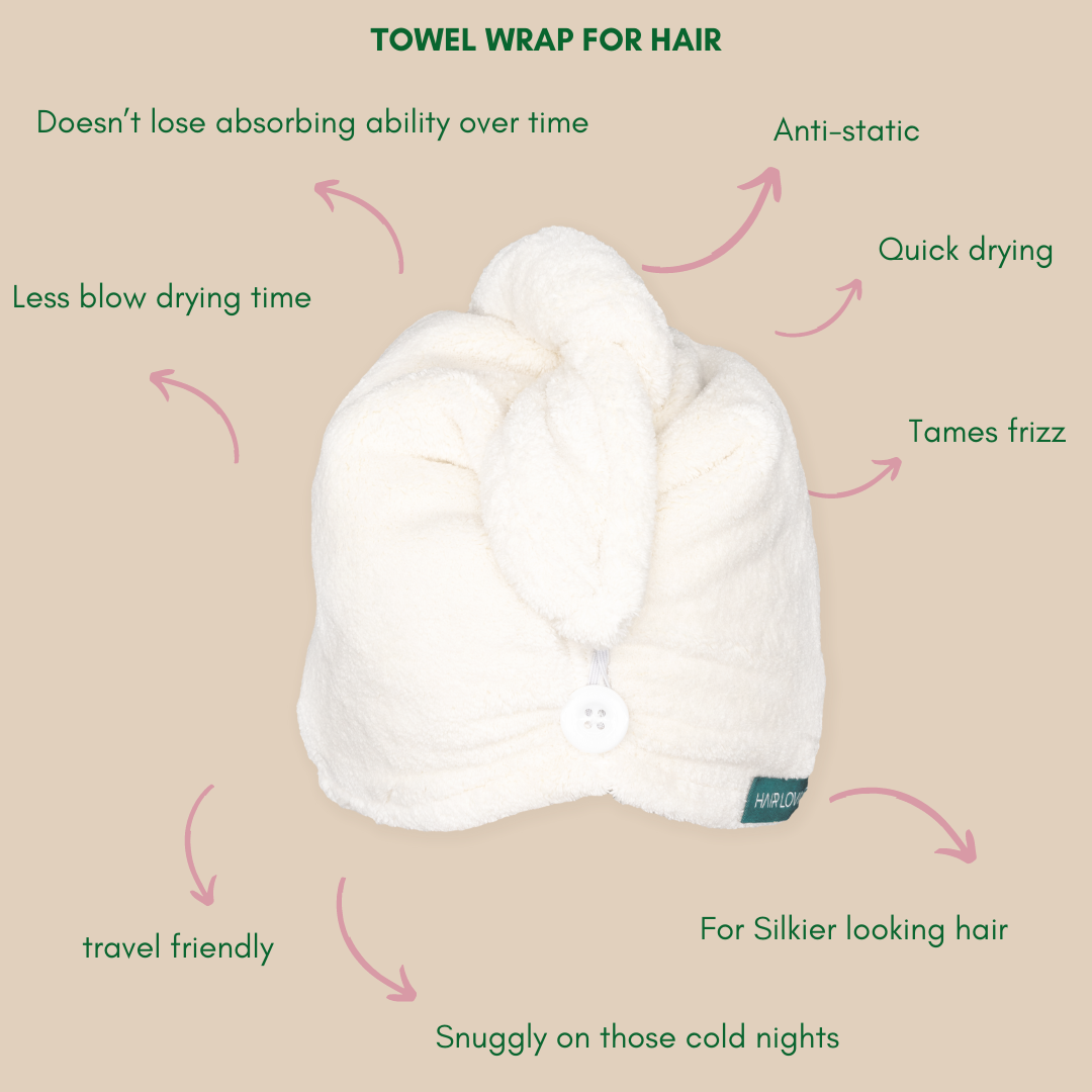 Hair Loving – wholesale Hair towel/wrap – SOFT LUXURIOUS HAIR TOWEL WRAP1